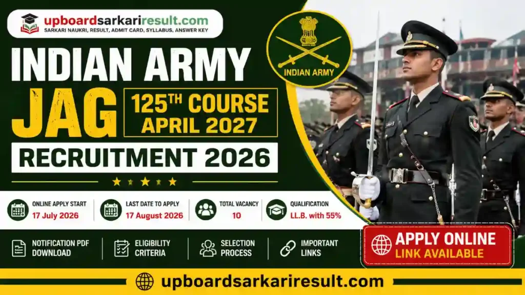 Indian Army JAG 125th Course April 2027 Recruitment, Indian Army JAG 125th Course 2027, Indian Army JAG Recruitment 2026, Indian Army JAG Online Form 2026, Indian Army JAG Notification 2026, Indian Army JAG Apply Online, Indian Army Law Officer Recruitment, JAG 125th Course April 2027, Indian Army SSC NT JAG Entry, Indian Army Law Graduate Vacancy, LLB Government Jobs 2026, Indian Army Recruitment 2026, Join Indian Army Recruitment, Indian Army Vacancy 2026, Indian Army Bharti 2026